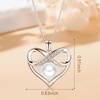 image:imageNONNYL Pearl necklaces Gifts for women gifts for mom gifts for wife gifts for grandma gifts for her gifts Valentines Day gifts Mothers Day Gifts Christmas day gifts Birthday Gifts Anniversaryinfinity Heart pearl necklace