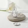 image:imageNONNYL Real Pearl Necklace S925 Sterling Silver Teardrop Cultured Pearl Pendant Christmas Jewelry Gifts for Women Her Elegant Anniversary Birthday Gifts for Wife Mom With Luxury Gift Box