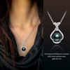 image:imageNONNYL Real Pearl Pendant Necklaces for Women with Genuine AAA Quality 107mm Black Tahitian Cultured Pearls  Platinum Gold Plated 925 Sterling Silver Necklace Fine Jewelry Gifts