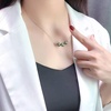 image:imageNONNYL Real Pearl Pendant Necklaces for Women with Genuine AAAA Quality 89mm Black Tahitian Cultured Pearls  Platinum Gold Plated 925 Sterling Silver Necklace Fine Jewelry Gifts