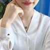 image:imageNONNYL Real Pearl Pendant for Women with Genuine AAA Quality Black Tahitian Cultured Pearls with Pendant  925 Sterling Silver Plated Platinum Gold Necklace