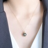 image:imageNONNYL Real Tahitian Black Pearl Necklaces for Women Christmas Gifts for Mom Wife Girlfriend Anniversary Birthday Jewelry Gifts for Her
