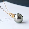 image:imageNONNYL Real Tahitian Black Pearl Necklaces for Women Christmas Gifts for Mom Wife Girlfriend Anniversary Birthday Jewelry Gifts for Her