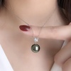 image:imageNONNYL Real Tahitian Black Pearl Necklaces for Women1011mm With 18 inch Chain Christmas Gifts for Mom Wife Girlfriend Anniversary Birthday Jewelry Gifts for Her