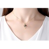 image:imageNONNYL Real Tahitian Cultured Black Pearl Pendant Necklace  Pearl Necklaces for Womens 910mm Round Black Pearls Sterling Silver 18 inch Chain  Fine Jewelry Gifts for Women Wife Girlfriend Mother