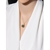 image:imageNONNYL Tahitian Black Pearl Necklaces for Women Round AAAA 910mm Pearls Real South Sea Cultured Pearl Pendant Necklace Fine Jewelry Gift for Womens Her Grandma Wife