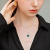 image:imageNONNYL Tahitian Black Pearl Pendant Necklaces for Women with Genuine AAAA Quality 910mm Real Cultured Pearls  Platinum Gold Plated 925 Sterling Silver Necklace Fine Jewelry Gifts