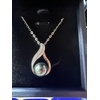 image:imageNONNYL Tahitian Black Pearls Authentic South Sea Pearl Pendant Necklace 10mm Round 18K Gold Plated 925 Sterling Silver  Fine Jewelry Gifts for Women Wife Mom Daughter