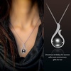 image:imageNONNYL Tahitian Black Pearls Authentic South Sea Pearl Pendant Necklace 117mm Round 18K Gold Plated 925 Sterling Silver  Fine Jewelry Gifts for Women Wife Mom Daughter