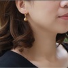 image:imageNONNYL Wife Jewelry 18K Gold Earrings  Genuine South Sea Golden Pearl Jewelry Earrings for Women Birthday Jewelry for Girlfriend Valentines Day for Wife NO1151