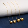 image:imageNONNYL Wife Jewelry 18K Gold Earrings  Genuine South Sea Golden Pearl Jewelry Earrings for Women Birthday Jewelry for Girlfriend Valentines Day for Wife NO1133