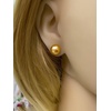 image:imageNONNYL Wife Jewelry 18K Gold Earrings  Genuine South Sea Golden Pearl Jewelry Earrings for Women Birthday Jewelry for Girlfriend Valentines Day for Wife NO1142