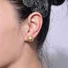 image:imageNONNYL Wife Jewelry 18K Gold Earrings  Genuine South Sea Golden Pearl Jewelry Earrings for Women Birthday Jewelry for Girlfriend Valentines Day for Wife NO1260