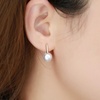 image:imageNONNYL Wife Jewelry 18K Gold Earrings  Genuine South Sea Golden Pearl Jewelry Earrings for Women Birthday Jewelry for Girlfriend Valentines Day for Wife NO1136