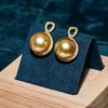 image:imageNONNYL Wife Jewelry 18K Gold Earrings  Genuine South Sea Golden Pearl Jewelry Earrings for Women Birthday Jewelry for Girlfriend Valentines Day for Wife NO1175