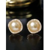 image:imageNONNYL Wife Jewelry 18K Gold Earrings  Genuine South Sea Golden Pearl Jewelry Earrings for Women Birthday Jewelry for Girlfriend Valentines Day for Wife NO1161