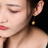image:imageNONNYL Wife Jewelry 18K Gold Earrings  Genuine South Sea Golden Pearl Jewelry Earrings for Women Birthday Jewelry for Girlfriend Valentines Day for Wife NO1254