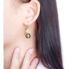 image:imageNonnyl Real Butterfly Pearl Earrings for Women With Genuine 910mm AAAA Quality Grey Tahitian Cultured Pearls Earring  925 Sterling Silver Plated 18K Gold Pearl Gifts for Women Her Grandma Wife