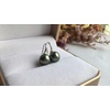 image:imageReal Black Pearl Earrings for Women with Genuine AAAA Quality Round Black Tahitian Cultured Pearls Earring  925 Sterling Silver Plated Platinum Gold Earrings  Nonnyl