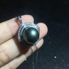 image:imageReal Black Pearl Pendant Necklace for Women with Genuine AAAA Quality Round Black Tahitian Cultured Pearls Necklaces  925 Sterling Silver Plated Platinum Gold Necklace Gifts for Women Wife Mom Her  Nonnyl