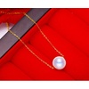 image:imageTahitian Black PearlAkoya White Pearls Necklace Fine Jewellery Round AAAA Pearl 18K Pearl Pendant Necklace Gifts for Women Her Anniversary Birthday Fine Jewelry Valentines Day Mothers Day GiftsWhite