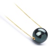 image:imageTahitian Black PearlAkoya White Pearls Necklace Fine Jewellery Round AAAA Pearl 18K Pearl Pendant Necklace Gifts for Women Her Anniversary Birthday Fine Jewelry Valentines Day Mothers Day GiftsBlack