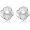 image:imageFreshwater Cultured Pearl Pearls Earrings Gift for Wife Wedding Birthday Anniversary JewelryMom Girlfriend Her Mothers Day Gifts for Mom Women Valentines Christmas Day Gifts