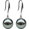 image:imageNONNYL AAA Tahitian Black Pearl Dangle Drop Earrings 89mm Round  Valentines Day Gifts for Wife Her Women Gift Wedding Anniversary Christmas Day Gifts Birthday Gift for Jewelry