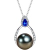 image:imageNONNYL Gifts for Wife  Tahitian Black Pearl Necklace Fine Jewelry for Mothers Day Anniversary Birthday Valentines Day Christmasblack pearl