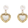 image:imageNONNYL Gifts for Wife Jewelry  Pearl Jewelry Earrings for Women Birthday Jewelry for Girlfriend Valentines Day for Wife Mothers Day for Mom Grandma N4754