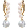 image:imageNONNYL Gifts for Wife Jewelry  Pearl Jewelry Earrings for Women Birthday Jewelry for Girlfriend Valentines Day for Wife Mothers Day for Mom Grandma N7057