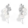 image:imageNONNYL Gifts for Wife Jewelry  Pearl Jewelry Earrings for Women Birthday Jewelry for Girlfriend Valentines Day for Wife Mothers Day for Mom Grandma N7069