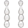image:imageNONNYL Gifts for Wife Jewelry  Pearl Jewelry Earrings for Women Birthday Jewelry for Girlfriend Valentines Day for Wife Mothers Day for Mom Grandma N7068