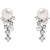 image:imageNONNYL Gifts for Wife Jewelry  Pearl Jewelry Earrings for Women Birthday Jewelry for Girlfriend Valentines Day for Wife Mothers Day for Mom Grandma N7042