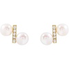 image:imageNONNYL Gifts for Wife Jewelry  Pearl Jewelry Earrings for Women Birthday Jewelry for Girlfriend Valentines Day for Wife Mothers Day for Mom Grandma N8818