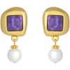 image:imageNONNYL Gifts for Wife Jewelry  Pearl Jewelry Earrings for Women Birthday Jewelry for Girlfriend Valentines Day for Wife Mothers Day for Mom Grandma N8003