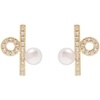 image:imageNONNYL Gifts for Wife Jewelry  Pearl Jewelry Earrings for Women Birthday Jewelry for Girlfriend Valentines Day for Wife Mothers Day for Mom Grandma N8814