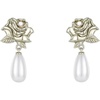 image:imageNONNYL Gifts for Wife Jewelry  Pearl Jewelry Earrings for Women Birthday Jewelry for Girlfriend Valentines Day for Wife Mothers Day for Mom Grandma N8054