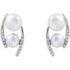 image:imageNONNYL Gifts for Wife Jewelry  Pearl Jewelry Earrings for Women Birthday Jewelry for Girlfriend Valentines Day for Wife Mothers Day for Mom Grandma N8816