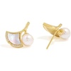 image:imageNONNYL Gifts for Wife Jewelry  Pearl Jewelry Earrings for Women Birthday Jewelry for Girlfriend Valentines Day for Wife Mothers Day for Mom Grandma N8824