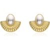 image:imageNONNYL Gifts for Wife Jewelry  Pearl Jewelry Earrings for Women Birthday Jewelry for Girlfriend Valentines Day for Wife Mothers Day for Mom Grandma N8028