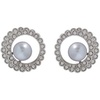 image:imageNONNYL Gifts for Wife Jewelry  Pearl Jewelry Earrings for Women Birthday Jewelry for Girlfriend Valentines Day for Wife Mothers Day for Mom Grandma N9354