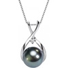 image:imageNONNYL Gifts for Wife Women AnniversaryTahitian Black Pearl NecklaceMom Girlfriend Her Fine Jewelry Mothers Day Valentines Christmas Birthdays Gift