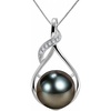 image:imageNONNYL Gifts for Women WifeTahitianBlackPearlNecklaceGift for Wife Wedding Birthday Anniversary JewelryMom Girlfriend Her Mothers Day Gifts for Mom Women Valentines Christmas Day