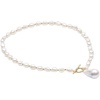image:imageNONNYL Pearl Necklace for Women Gifts Genuine White Freshwater Cultured Pearls Pendant Necklaces Christmas Gifts for Mom Wife Her Anniversary Birthday Fine Jewelry NO25181