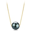 image:imageTahitian Black PearlAkoya White Pearls Necklace Fine Jewellery Round AAAA Pearl 18K Pearl Pendant Necklace Gifts for Women Her Anniversary Birthday Fine Jewelry Valentines Day Mothers Day GiftsBlack
