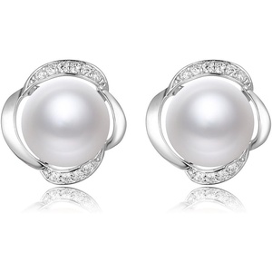 image:imageFreshwater Cultured Pearl Pearls Earrings Gift for Wife Wedding Birthday Anniversary JewelryMom Girlfriend Her Mothers Day Gifts for Mom Women Valentines Christmas Day Gifts