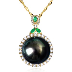 image:imageNONNYL Birthday Gifts for Women Wife HerTahitianPearlNecklace for Women  Pearl Pendant Birthday Anniversary Christmas Mothers Day Valentines Day Jewelry