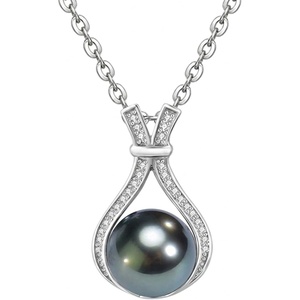 image:imageNONNYL Birthday Gifts for Women WifeWeddingAnniversaryTahitianBlackPearlNecklace for Women Jewelry for Her Girlfriend Valentines Day Mothers Day Gifts for Mom Anniversary Christmas for Her