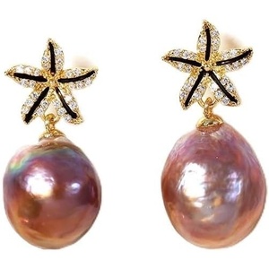 image:imageNONNYL Gifts for Wife Jewelry  Pearl Jewelry Earrings for Women Birthday Jewelry for Girlfriend Valentines Day for Wife Mothers Day for Mom Grandma N5014